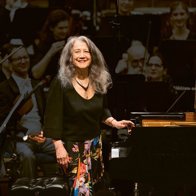 Portrait of Martha Argerich